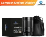 Lightdow EF 240mm F5.6 Reflex Lens - Telephoto Manual DSLR Cameras Lens for Canon EOS Rebel T Series (T8i/T7i/T7/T6/T3i/T2i/4000D/850D/SL3/SL2) & High-End DSLRs (6D Mark II/5D Mark IV/90D/80D/77D) - Image 8