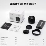VILTROX 56mm F1.7 SLR Camera Lens X-Mount AF APS-C Large Aperture Wide-Angle Auto Focus Format Portrait Lens for Fuji X-A1/2/3/5/7/10 X-E1/E2/E2S/E3/E4 X-H1 X-M1 X-PRO1/PRO2/PRO3 X-T1/T2/T3/T4 - Image 8