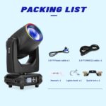Moving Head Light, DMX 512 Wash Lights with Strobe & Sound Activation for KTV, Parties, Weddings, Nightclubs, Discos, Bars, Live Shows (230W Halo) - Image 8