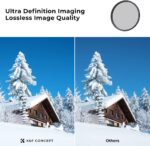 K&F CONCEPT 77mm Circular Polarizers Filter Polarizing Filter 28 Multi-Layer Coated Super Slim High Definition CPL Lens Filter (Nano-X Series) - Image 5