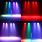 Stage Lighting, 36x1W LED Par Light RGB 7 Channel with Remote for DJ KTV Disco Party (4pcs) - Image 5