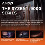 Skytech King 95 Gaming PC Desktop, Ryzen 7 9700X 3.8 GHz (5.5GHz Turbo Boost), AMD RX 9070 16GB GDDR6, 1TB Gen4 NVMe SSD, 16GB DDR5 RAM 6000, 850W Gold PSU, Wi-Fi, Win 11 - Image 10