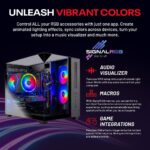Skytech Gaming Crystal Gaming PC, Intel i5 14400F 2.5GHz, AMD RX 9060XT 8GB, 1TB Gen4 NVMe SSD, 16GB DDR5 RAM 6000, 650W Gold PSU, Wi-Fi, Win 11, Desktop - Image 5