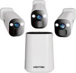Night Owl 8 Channel Wi-Fi Video Home Security Hub with (3) Battery-Powered Wi-Fi 2K HD Indoor/Outdoor Spotlight Cameras with 2-Way Audio and 64GB microSD Card (Expandable up to 8 Cameras) - Image 2