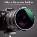 K&F CONCEPT 77mm Circular Polarizers Filter Polarizing Filter 28 Multi-Layer Coated Super Slim High Definition CPL Lens Filter (Nano-X Series) - Image 4