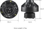 DJ Party Light, 200w RGBW 4in1 LED DJ Stage Lights, Infinite Rotation DJ Lights with Sound Activated for Wedding DJ Party and Live House - Image 5
