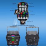 Party Lights DJ Disco Lights, Sound Activated with Remote Control for Dance Party Karaoke Living Room Pub - Image 7
