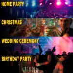 [2-Pack] Disco Ball Party Light Sound Activated with Remote, 12 Modes Stage Strobe DJ Light for Christmas Party Decorations Stocking Stuffers White Elephant Gifts White Birthday New Years Eve - Image 7