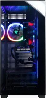 Gamer Supreme Liquid Cooled Gaming Desktop Computer, AMD Ryzen 7 8700F 4.1GHz, 32GB RAM, 2TB SSD, NVIDIA GeForce RTX 5060 Ti 16GB, Windows 11 Home, Black - Image 3