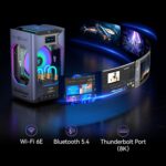 GEEKOM G1 RTX 4060 Mini PC[Water Cooled],with Intel Core i9 13900HK Mini Computer, 4 Prestigious Awards 2TB SSD 32GB DDR5 RAM(Expandable) Desktop PC|3-Year Quality Support|Win 11 Pro|8 USB|Oculink - Image 10