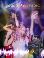 Party Lights DJ Disco Lights, Sound Activated with Remote Control for Dance Party Karaoke Living Room Pub - Image 3