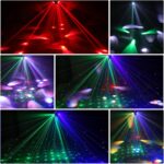 DJ Party Light, 200w RGBW 4in1 LED DJ Stage Lights, Infinite Rotation DJ Lights with Sound Activated for Wedding DJ Party and Live House - Image 3