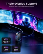 ACEMAGICIAN S3A Mini PC, Ryzen 7 8745HS(up to 4.9GHz), 16GB DDR5 5600MHz 512GB NVMe SSD Computers with Radeon 780M, Light Gaming PCs for Home Offices|RGB|WiFi6|BT5.2|Dual Fan|3 Modes Win11 Pro Desktop - Image 8