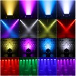 Moving Head Light19X15W 4-in-1 Stage Lights, DMX 512 RGBW Beam/Wash/Zoom Effect Spot Lights 4-60° Beam Anglewith Sound Activated for KTV, Parties, Weddings, Nightclubs, Discos, Bars, Live Shows - Image 4