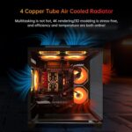 Gaming PC Desktop Computer,Core i5 14400F Gaming Computer RTX 5060 GDDR7,32GB RAM 1TB SSD,ARGB Fan,Prebuilt Gaming PC Tower for Office - Image 4