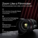 Rokinon 24-70mm F2.8 AF Zoom Lens for Sony E – Full Frame, Par-Focal, Fast Autofocus, Weather Sealed, UMC Coated, Cinematic Video Ready, Silent Operation, Manual Control Support, Custom Switch - Image 3