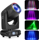 Moving Head Light, DMX 512 Wash Lights with Strobe & Sound Activation for KTV, Parties, Weddings, Nightclubs, Discos, Bars, Live Shows (230W Halo) - Image 10