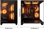 Gaming PC Desktop Computer,Core i5 14400F Gaming Computer RTX 5060 GDDR7,32GB RAM 1TB SSD,ARGB Fan,Prebuilt Gaming PC Tower for Office - Image 6