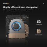 BOSGAME P3 Mini PC Ryzen 7 6800H Light Gaming Desktop Computers, WiFi 6E, BT 5.2, 32GB DDR5, 1TB NVMe 2280 SSD - Image 7