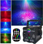 Laser Lights Show Projector - Sound Activated Strobe & Disco Ball DJ Lights for Christmas, Halloween, Glow Party Decor - Image 2