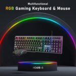 HP ProDesk Desktop RGB Lights Computer Intel Core i5 6500 3.2 GHz 8GB RAM 256GB SSD Gaming PC Keyboard & Mouse, Windows 11 (Renewed) - Image 3