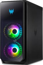 acer Predator Orion 5000 Gaming Desktop PC (Intel i7-12700F, GeForce RTX 3080 10GB GDDR6, 64GB DDR5, 4TB PCIe SSD, RGB Fans, 800W PSU, WiFi 6E, Bluetooth 5.2, RJ-45, Win 11 Pro) (Renewed) - Image 7