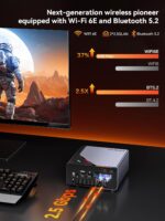 GMKtec Gaming Mini PC AMD Ryzen 7 H 255 (Upgraded 8745HS) 32GB DDR5 1TB SSD, Desktop Computer 3XM.2 2280 Expansion, Oculink, Dual NIC 2.5G, HDMI 2.1, USB4 K12 - Image 7