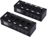 Pissente 4 Channel XLR to RJ45 Extender, Professional Audio Adapter, Transmit AES EBU Signals, Ideal for Live Sound and Stage Lighting - Image 7