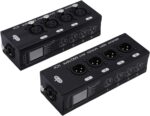 Pissente 4 Channel XLR to RJ45 Extender, Professional Audio Adapter, Transmit AES EBU Signals, Ideal for Live Sound and Stage Lighting - Image 5