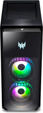 acer Predator Orion 5000 Gaming Desktop PC (Intel i7-12700F, GeForce RTX 3080 10GB GDDR6, 64GB DDR5, 4TB PCIe SSD, RGB Fans, 800W PSU, WiFi 6E, Bluetooth 5.2, RJ-45, Win 11 Pro) (Renewed) - Image 4