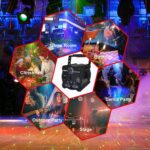 Laser Lights Show Projector - Sound Activated Strobe & Disco Ball DJ Lights for Christmas, Halloween, Glow Party Decor - Image 4
