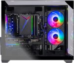 Skytech Gaming Crystal Gaming PC, Intel i5 14400F 2.5GHz, AMD RX 9060XT 8GB, 1TB Gen4 NVMe SSD, 16GB DDR5 RAM 6000, 650W Gold PSU, Wi-Fi, Win 11, Desktop - Image 3