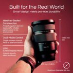 Rokinon 24-70mm F2.8 AF Zoom Lens for Sony E – Full Frame, Par-Focal, Fast Autofocus, Weather Sealed, UMC Coated, Cinematic Video Ready, Silent Operation, Manual Control Support, Custom Switch - Image 4