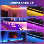 24LEDs Wall Washer Light,72W RGB Stage Lights Bar DJ Party Lights Bar Effect Lighting with DMX&Sound Mode Control for Church Wedding Birthday Disco Dance Events Indoor(1) - Image 6