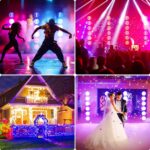 Retro Stage Wash Light LED RGB COB Par Light DMX Control Sound Activated Vintage Backlight for Events Concert Wedding Party Music Live Show Church DJ Birthday - Image 3