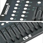 CO-Z 192 DMX 512 Stage DJ Light Controller Lighting Mixer Board Console for Light Shows, Party Disco Pub Night Club DJs KTV Bars and Moving Heads - Image 7