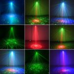 Laser Lights Show Projector - Sound Activated Strobe & Disco Ball DJ Lights for Christmas, Halloween, Glow Party Decor - Image 3
