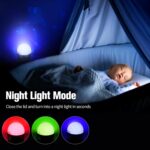 Mini Disco Ball Light,Rechargeable Party Lights,Sound Activated Strobe DJ Light,Portable Battery Operated,Night Lights Projector for Kids,Halloween,Disco Decoration for Car/Parties - Image 5