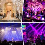LED Stage Lights,19x15W RGBW 4-in-1 DMX512 Sound Activated Master Slave Control Zoom Wash LED Moving Head DJ Lights for Parties Disco Club Wedding Show - Image 10