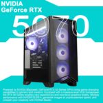 msi Aegis ZS2 Gaming Desktop AMD 12-core Zen 5 Ryzen 9 9900X (Beats i9-14900HX) 64GB DDR5 2TB SSD GeForce RTX 5070 DLSS 4 360mm Liquid Cooler 750W 80+ Gold PSU Support HDD Win11 ICP Hub - Image 5